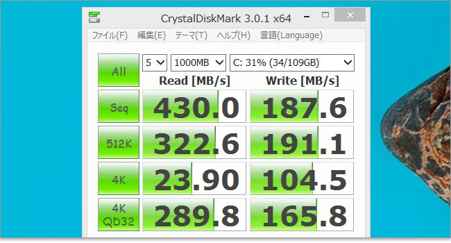 MTFDDAK128MAM-1J1 のパフォーマンス
