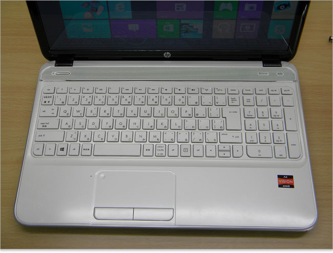 HP Pavilion g6-2200のキーボード