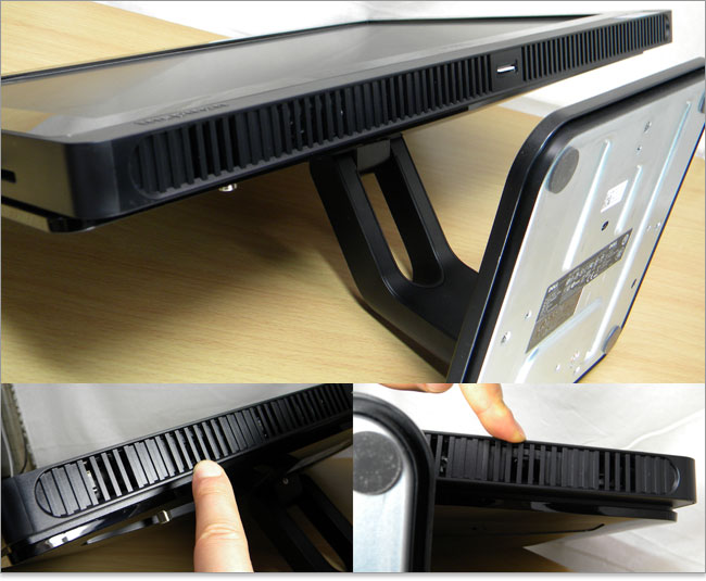 スピーカとミニB-CASカードスロット