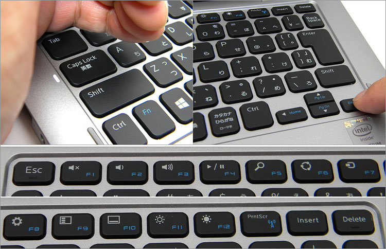 コントロールキーと併用のInspiron 11 2 in 1（3147）