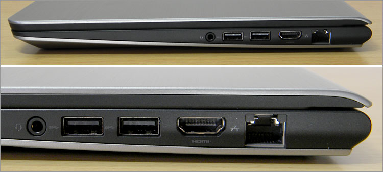 Inspiron 14-5000の装備端子