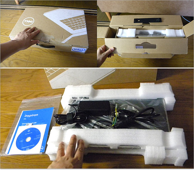 購入したつもりでInspiron 14z Ultrabookをみてください