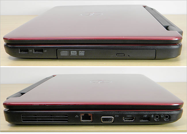 Inspiron 15は少し厚手のデザイン