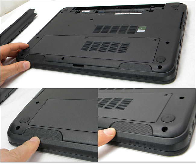 Inspiron 15のスピーカ