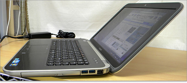 Inspiron 15RのUSB配置場所