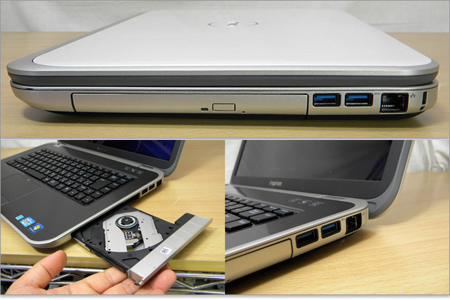 Inspiron 15R Special Edition（7520）ならギガビットイーサLANを装備