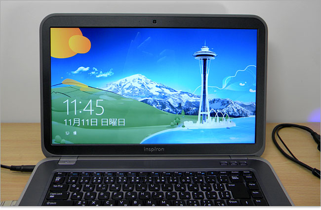 Inspiron 15zディスプレイ