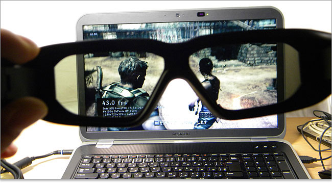 3Dゲーム立体視