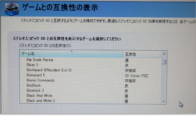 3D Vision対応