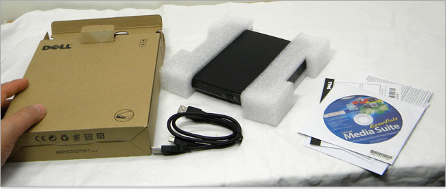 DELLの外付けDVDスーパーマルチドライブ