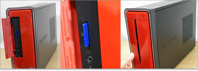 Inspiron 660sにSDカードを挿入