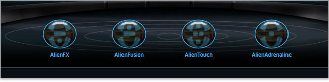 Alienware M14xのコマンドセンター