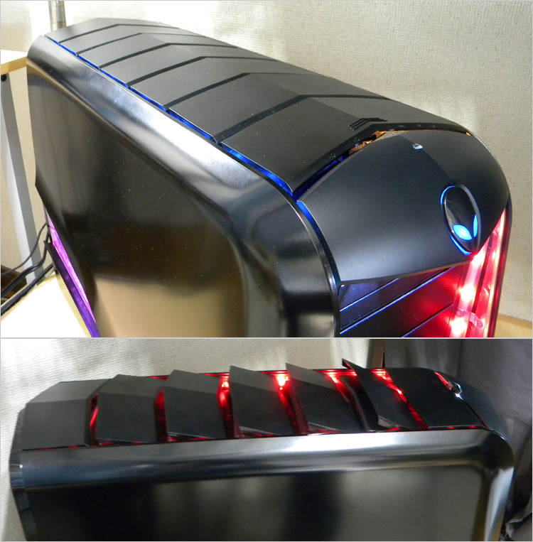 自動開口するルーバー