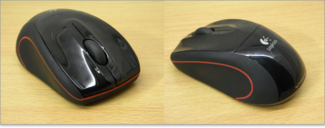 高級マウスにあるラバーグリップで長時間使用