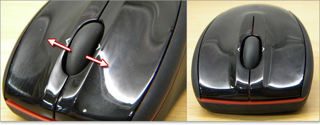 左右スクロール移動