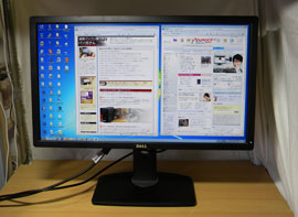 QHD（2560 × 1440）のU2713HMだよ