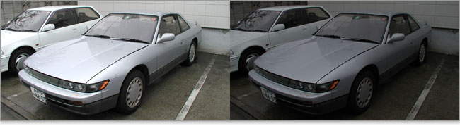 屋外で使うならバックライトの輝度は高く