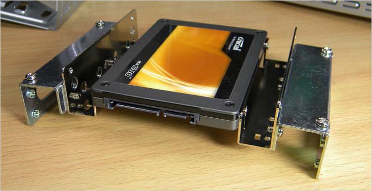 SSDにマウンタつける