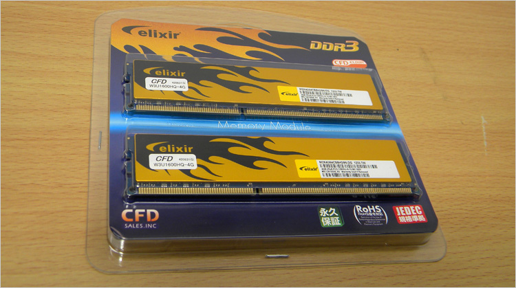 デュアルチャンネル対応のメモリ販売