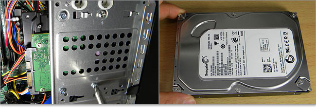 HDDをマスターのシステム