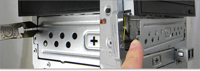 光学ドライブベイ