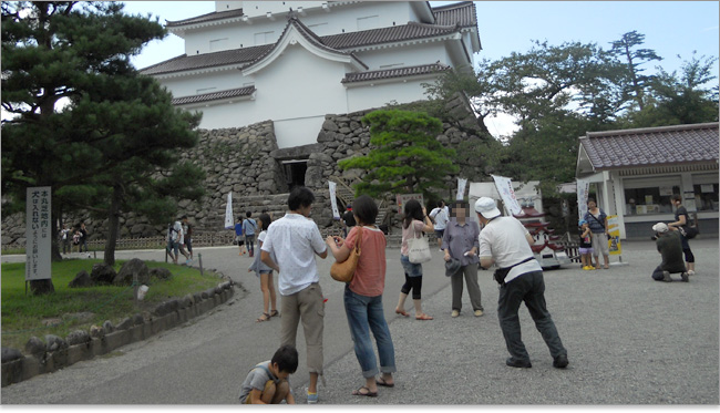 鶴ヶ城天守閣内部は博物館