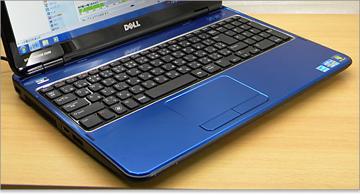 Inspiron 15R（N5110）のキーボード周り