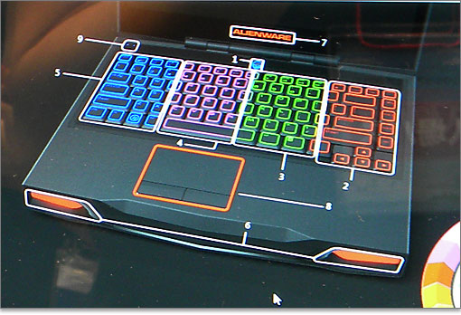 イルミネーションの割り当てが可能