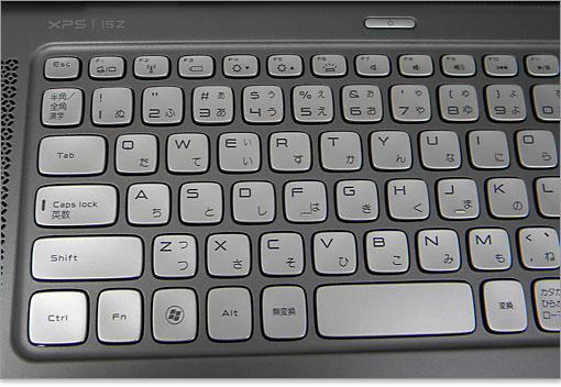 キーボード右半分