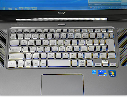XPS 15z（L511z）のキーボードを詳しく