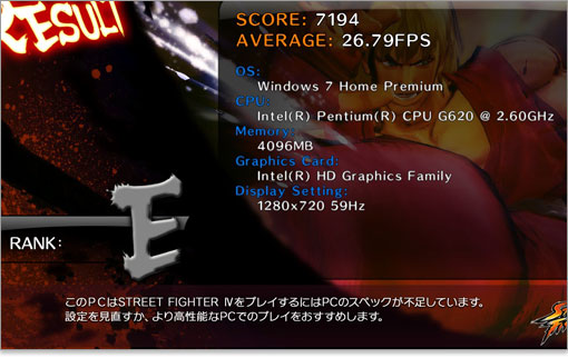 、本格的なゲームPCとしてはスペック不足