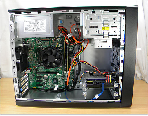 一般的なATXケースのエアーフロー