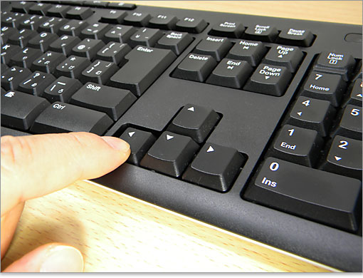 カーソルキー。