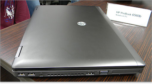 ProBook 6560bのインターフェース