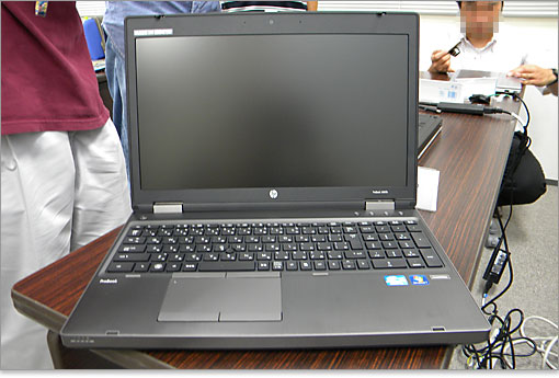 日本HPのProBook 6560b。写真いっぱいレビュー