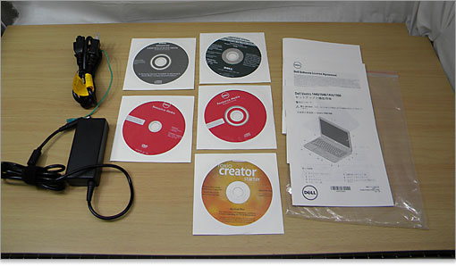 再インストールOS、デバイスDVD、ユーティリティソフト