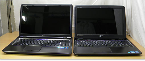 Inspiron 14z（N411z）はInspiron 13z（N311z）