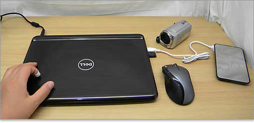 最小ビデオカメラ「HDC-TM25」、2.5インチポータブルHDD、ワイヤレスマウスのMX620