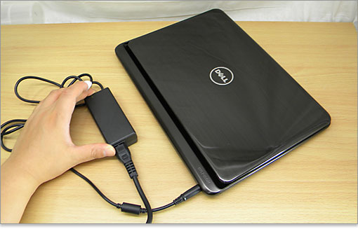 Inspiron 13z（N311z）付属の電源コードにジョイント