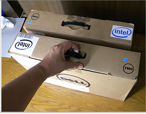 DELLパソコン梱包。Inspiron 14z（N411z）編