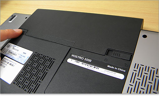 大容量9セルバッテリーを搭載