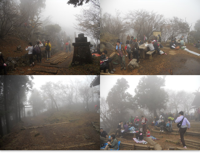 阿夫利神社本社。神奈川の景勝50選
