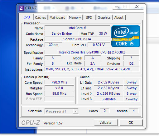 Core i5-2430M