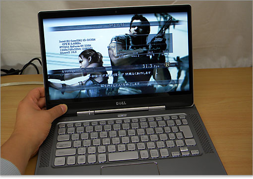 バイオハザード5をXPS 14z（L412z）で