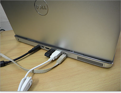 USB機器の常時接続には向きません