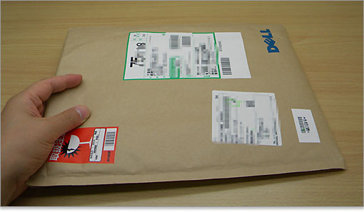 XPS 17（L702X）の梱包