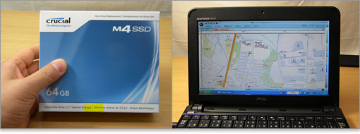 Crucial製SSD M4