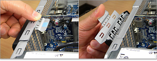 拡張カードもまとめて固定