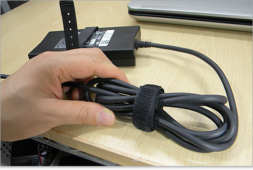 マジックテープでオリジナルの結束バンド