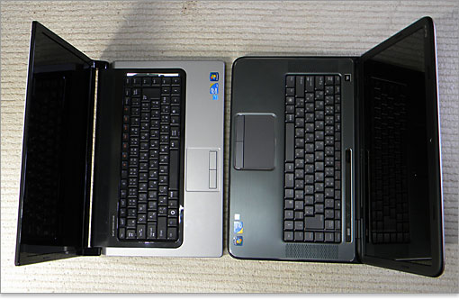 Studio 15と比べてもパームレストの面積